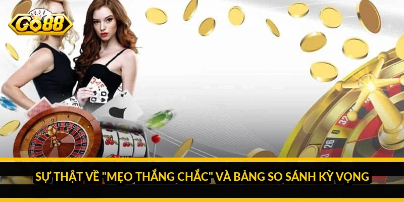 Sự thật về "mẹo thắng chắc" và bảng so sánh kỳ vọng