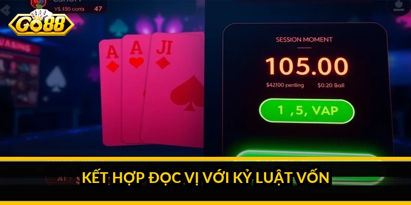 Mẹo đọc vị đối thủ: nhận diện thói quen và hành vi khi chơi bài 5 Kết hợp đọc vị với kỷ luật vốn