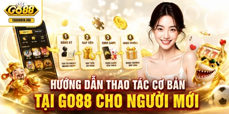 Trang chủ 8 Hướng dẫn thao tác cơ bản tại GO88 cho người mới